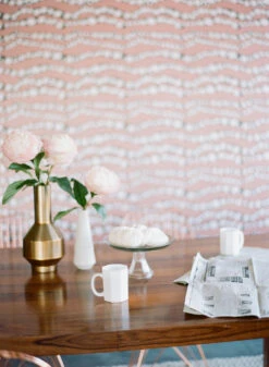 Serpent© Wallpaper In Salmon -Drop It Modern Sales 000088350008