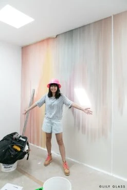 Wavelength© Mural Wallpaper In Bomboleo -Drop It Modern Sales 2019 09 03 Joy House 33