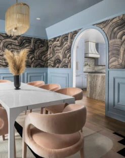 Sediment #2© Wallpaper In Black + Cremé -Drop It Modern Sales 30998181 4E5C 47E8 B520 E008CA365489