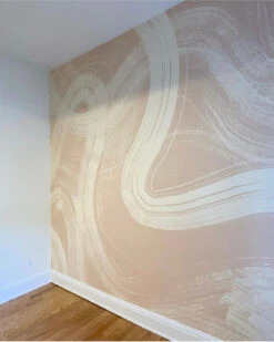 Sediment #1© Mural Wallpaper In Camel -Drop It Modern Sales 433