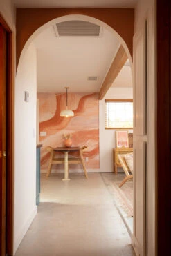 Modern Art© Mural Wallpaper In Field -Drop It Modern Sales 56365FlamingoRdKerryPuckett 18