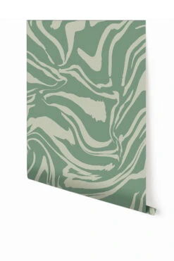 Primal© Mural Wallpaper In Aloe