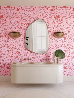 Appaloosa© Mural Wallpaper In Hollyhock -Drop It Modern Sales APPALOOSA Hollyhock Final 1