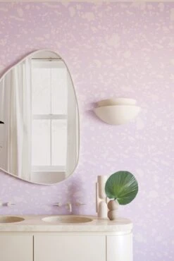 Appaloosa© Mural Wallpaper In Lilac -Drop It Modern Sales APPALOOSA Lilac Final 1CROP