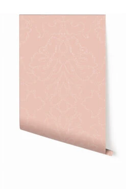 Western Damask© Wallpaper In Azalea