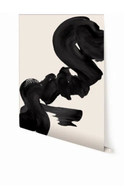 Abstract Art© Mural Wallpaper In Smoke