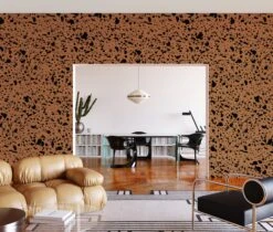 Appaloosa© Mural Wallpaper In Chestnut -Drop It Modern Sales Appaloosa Chestnut Final