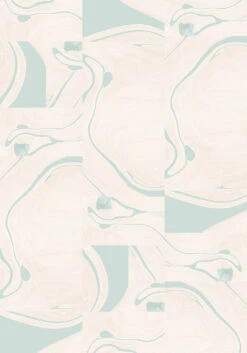 Magma© Wallpaper In Bleu -Drop It Modern Sales BLEU 89191525 5f1d 4578 b460 27aaf4f33d81