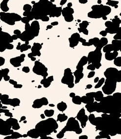 Bovine© Wallpaper In Black + Cremé -Drop It Modern Sales BOVINE MURAL BLACK CREME 40b3de1f 2450 47d6 b80e 230ce3348ab6