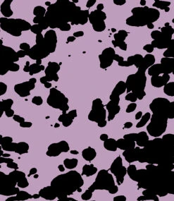 Bovine© Wallpaper In Purple + Black -Drop It Modern Sales BOVINE MURAL PURPLE BLACK 5d60282c 9b14 4a02 b8f6 93d856770f7d