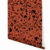 Appaloosa© Mural Wallpaper In Brick + Black