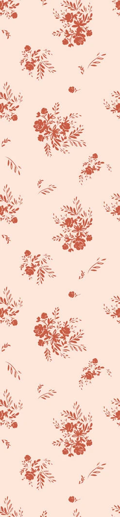 Bloom© Wallpaper In Rust -Drop It Modern Sales Bloom Rust 92b037ca 672f 4361 a487 a9da49849d1e