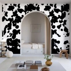 Bovine© Wallpaper In Black + White -Drop It Modern Sales Bovine Black White Final 25aa2d55 9f9c 4237 9268 864825ab2f7c