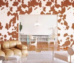 Bovine© Wallpaper In Mojave -Drop It Modern Sales Bovine Mojave Final