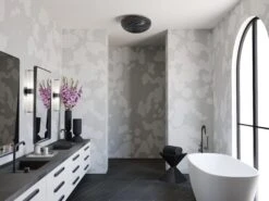 Bovine© Wallpaper In Sky Grey -Drop It Modern Sales Bovine SkyGrey Final