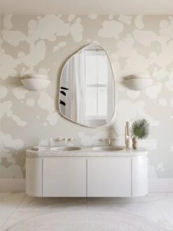 Bovine© Wallpaper In Slate -Drop It Modern Sales Bovine Slate Final