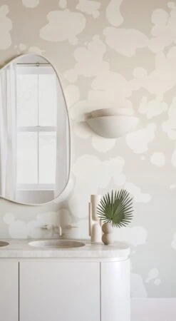 Bovine© Wallpaper In Slate -Drop It Modern Sales Bovine Slate FinalCROP1