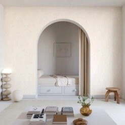 Branding Iron© Wallpaper In Milk -Drop It Modern Sales BrandingIron Milk Final