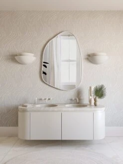 Branding Iron© Wallpaper In Slate -Drop It Modern Sales BrendingIron Slate Final