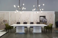 Shape Shifter© Mural Wallpaper In Cremé -Drop It Modern Sales C3A9370