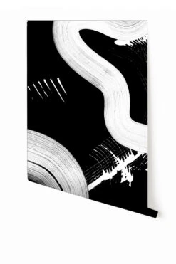 Untamed© Mural Wallpaper In Charcoal