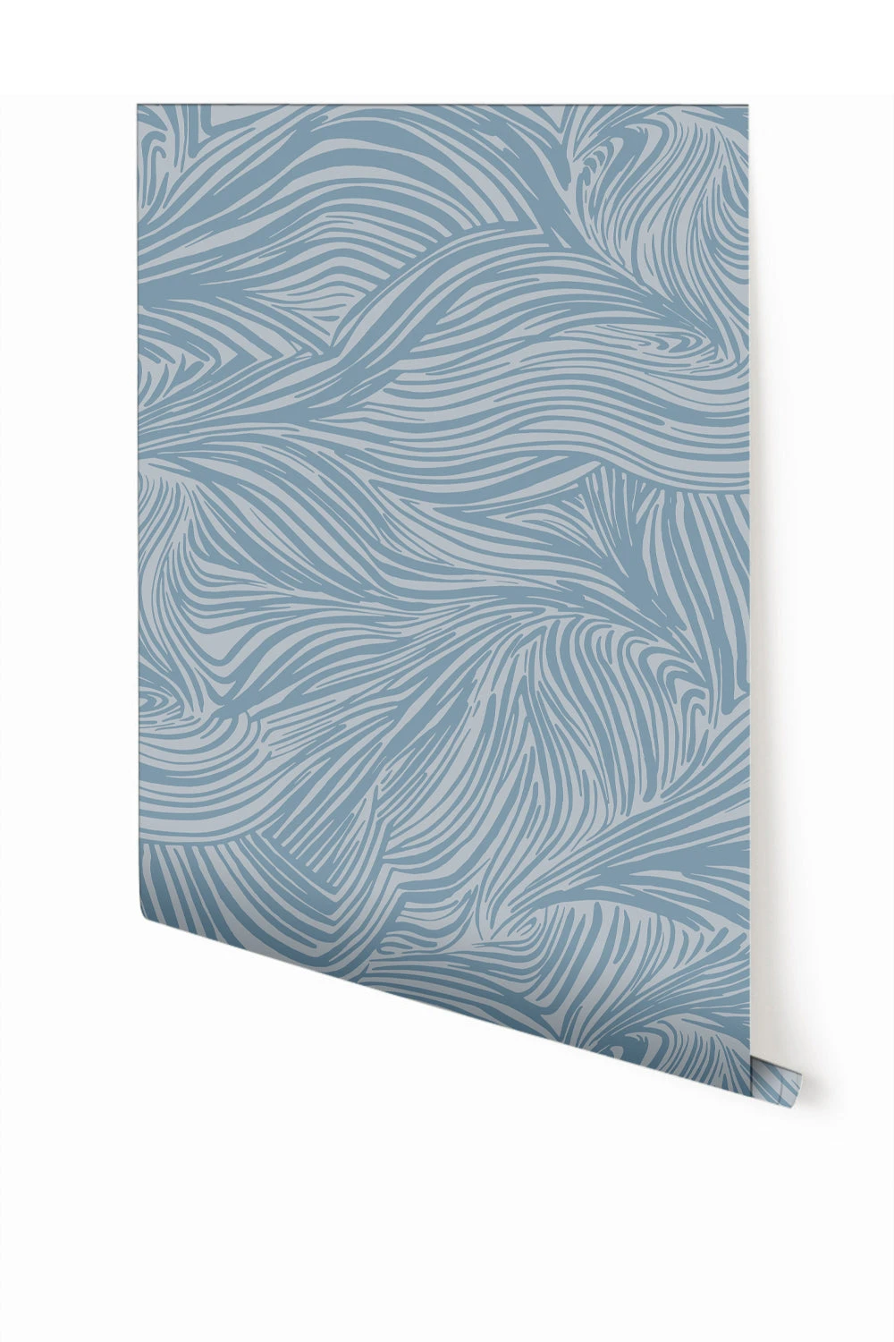 Hay Bale© Wallpaper In Cornflower 1 Hay Bale© Wallpaper In Cornflower