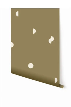 Mezzaluna© Wallpaper In Turtle + Cremé