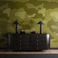 Camo© Wallpaper In Army -Drop It Modern Sales Camo Army Large Final
