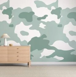Camo© Wallpaper In Seafoam -Drop It Modern Sales Camo Seafoam Large 29d13650 b263 4c2a 8325 1d662e8aa028