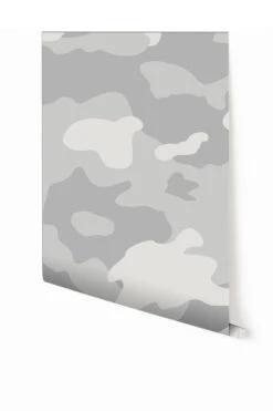 Camo© Wallpaper In Cement