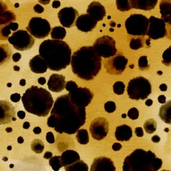 Sweet Spot© Wallpaper In Mustard -Drop It Modern Sales Cheetah final yellow FILE2