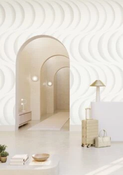 Coque© Wallpaper In Acid Wash -Drop It Modern Sales Coque Mural Acid Wash rendering 3