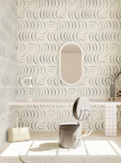 Petite Coque© Wallpaper In Cinder -Drop It Modern Sales Coque Petite Cinder Rendering rendering 2