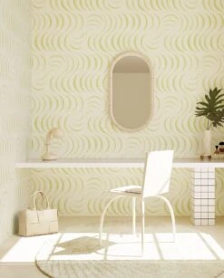 Petite Coque© Wallpaper In Kiwi -Drop It Modern Sales Coque Petite Kiwi rendering 2