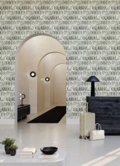 Petite Coque© Wallpaper In Moon -Drop It Modern Sales Coque Petite Moon rendering 3