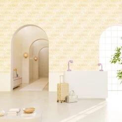 Petite Coque© Wallpaper In Sunkist -Drop It Modern Sales Coque Petite Sunkist rendering 1