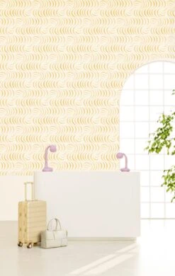 Petite Coque© Wallpaper In Sunkist -Drop It Modern Sales Coque Petite Sunkist rendering 2