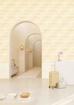 Petite Coque© Wallpaper In Sunkist -Drop It Modern Sales Coque Petite Sunkist rendering 3