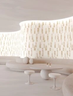 Corral© Wallpaper In Sand -Drop It Modern Sales Corral Sand Final 2CROP