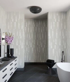 Corral© Wallpaper In Sky Grey -Drop It Modern Sales Corral SkyGrey Final 2CROP