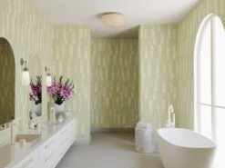 Corral© Wallpaper In Stonecrop -Drop It Modern Sales Corral StoneCrop Final