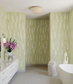 Corral© Wallpaper In Stonecrop -Drop It Modern Sales Corral StoneCrop FinalCROPjpg