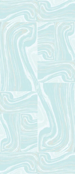 Crystalline© Wallpaper In Aqua -Drop It Modern Sales Crystalline Aqua 672c5882 6f23 4f95 8aea 7104f712df4b