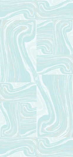 Crystalline© Wallpaper In Aqua -Drop It Modern Sales Crystalline Aqua d302a614 49f3 42b3 9c95 f95502fce5af