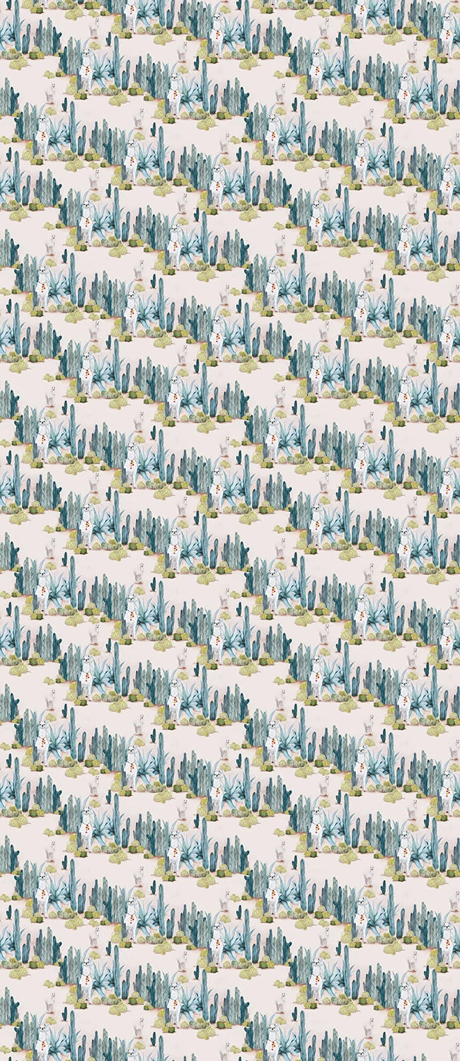 Desert Llama© Wallpaper In Cactus 16 Desert Llama© Wallpaper In Cactus - Image 16