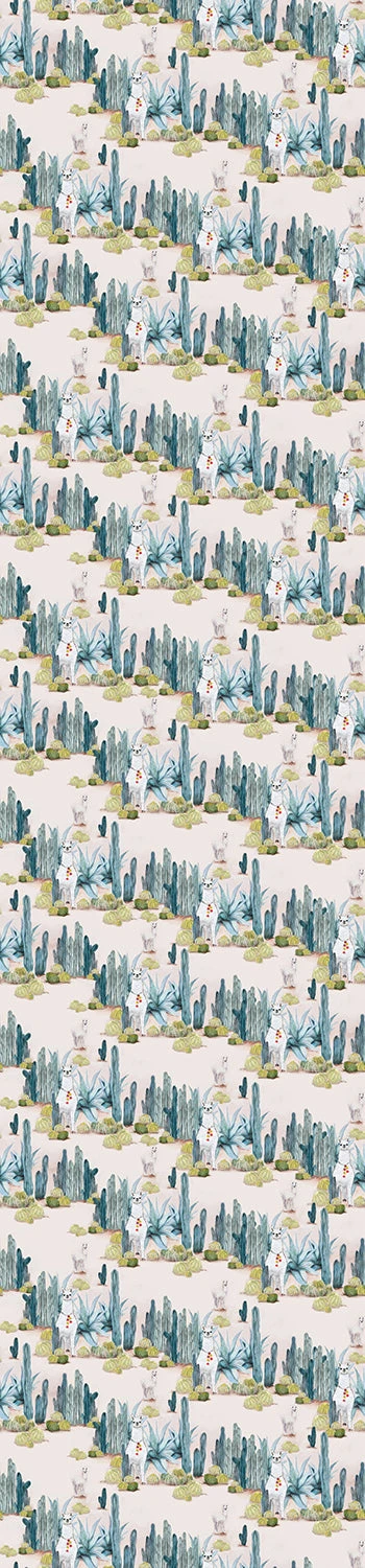 Desert Llama© Wallpaper In Cactus 15 Desert Llama© Wallpaper In Cactus - Image 15