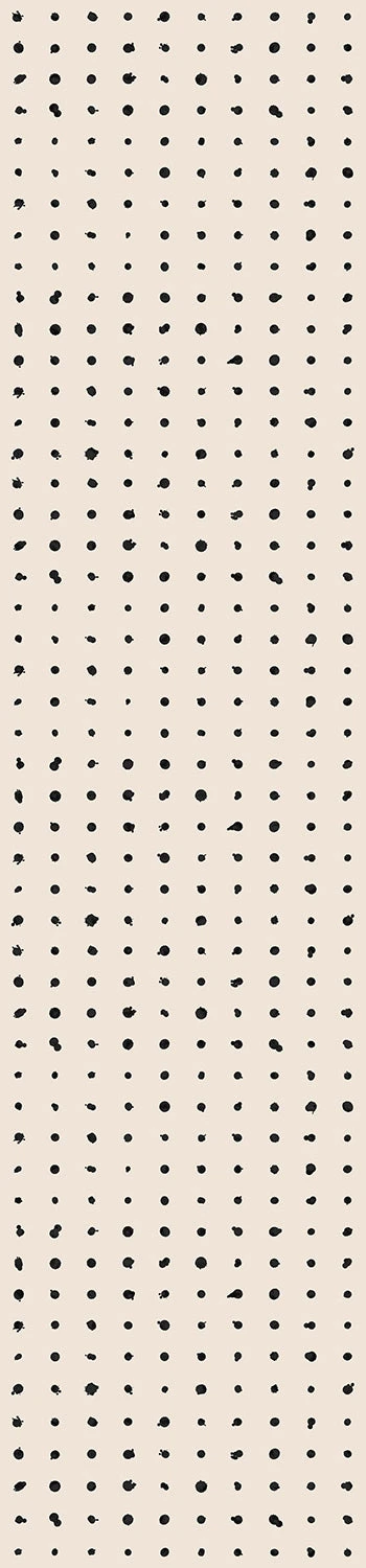 Dotted Line© Wallpaper In Black + Cremé 6 Dotted Line© Wallpaper In Black + Cremé - Image 6