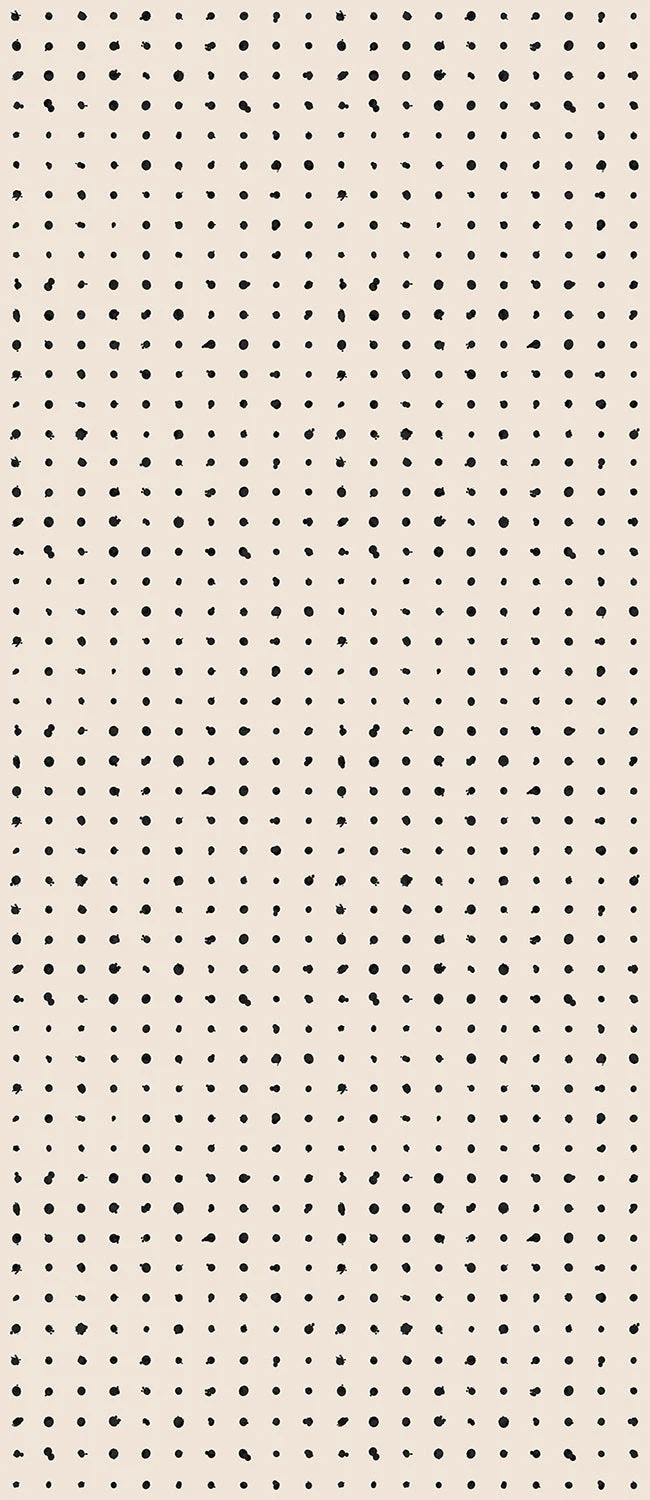 Dotted Line© Wallpaper In Black + Cremé 7 Dotted Line© Wallpaper In Black + Cremé - Image 7