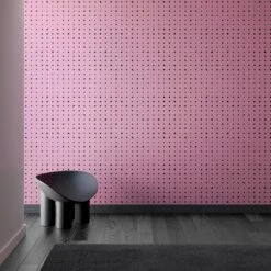 Dotted Line© Wallpaper In Purple -Drop It Modern Sales DottedLine Purple Final