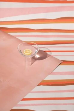 Longitude© Mural Wallpaper In Aperol -Drop It Modern Sales DropItModernStyledQ23419 491b0cd1 eff8 44ba 91c3 850bf2cf459c